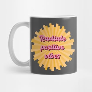 Radiate Positive Vibes with this Stunning Design Mug